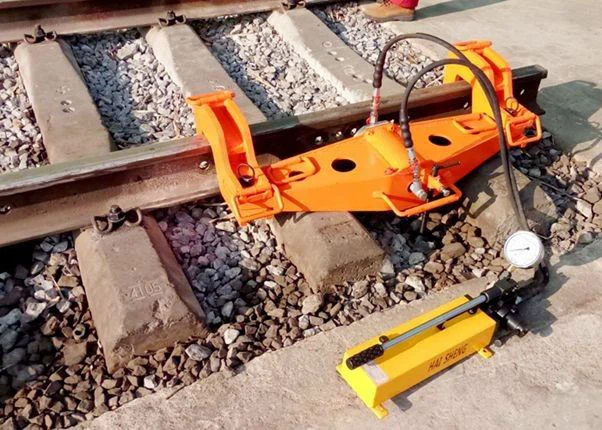 Hot Sale China Supplier High Quality YZG-550 Double Hook Hydraulic Rail Bender