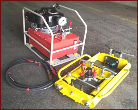 PWS-1 Hydraulic Rail Shearing Machine With Engine Pump